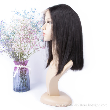 100% Brazilian Virgin Cuticle Aligned Unprocessed Raw Human Hair Full Lace Wigs